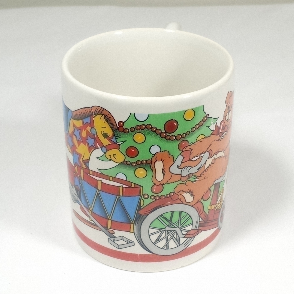 ALCCO Fancy Handle Vintage Holiday Coffee Mug Hot Chocolate Mug Fancy Handle - Picture 3 of 3